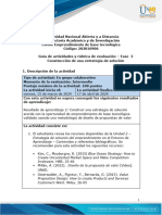 Guia de Actividades y Rúbrica de Evaluación - Unidad 2 - Fase 3 - Construcción de Una Estrategia de Solución