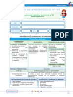 Sesiones de Aprendizaje - Semana 2 - UDA 1 - Editora Quipus Perú