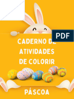 JK - Caderno de Atividades de Colorir - Páscoa