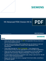 NX 5 CAE Overview