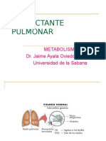 Surfactante Pulmonar