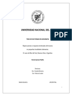 TESIS DE DOCTORADO EN GEOGRAFÍA. Repercusiones e Impactos Territoriales Del Turismo