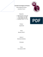 Informe 4 LAB Fisica. Mecánica