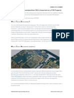 Why Thermal Decomposition (TD) Is Important As A PCB Property