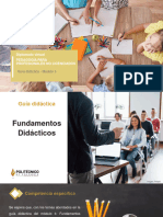 GD3-Pedagogía para Profesionales No Licenciados