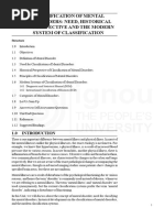 Classification of MD