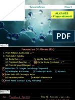 Hydrocarbons: Alkanes - Preparations-II