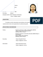 (Rachel Buhong) Resume