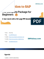 Introduction To SAP - The Complete Package For Beginners - ERPisEasy