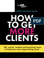 Copy Posse Free Guide 101 Ways To Find Clients