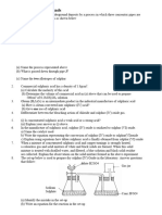 FORM 3 SULPHUR AND ITS COMPOUNDS QUESTIONS Teacher - Co - .Ke