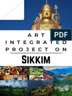 Art Integrated Project On Sikkim