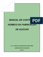 Manual de Controle Químico Da Fabricação de Açúcar - CTC