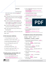 Grammar Drill 15 Gerunds and Infinitives Answer Key