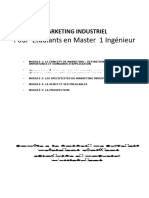 MARKETING INDUSTRIEL FGI Cours