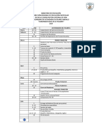 Calendario de Actividades Padre de Familia