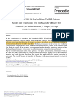 2014 Gottschall Results and Conclusions of A Floating Lidar Offshore Test