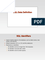 Data Definition Language - PDF