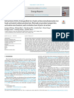 Extraction of SiO2 From Gasified Rice Husk Carbon Simultaneously Rice