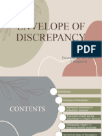 ENVELOPE OF DISCREPANCY Seminar 13