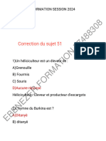 EBENEZER FORMATION Correction Sujet 51????