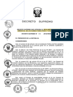 Reglamento de Gestión Ambiental en Los Sectores Pesca y Acuicultura Ds. #012-2019-Produce