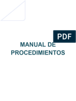 Ejemplo Manual de Procedimientos