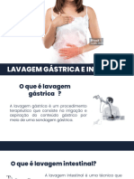 Lavagem Gastrica e Intestinal