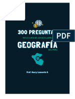 300 Preguntas de Geografia Unprg - Prof. Henry Leonardo