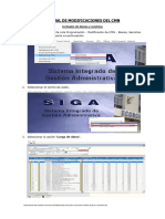 Manual Procedimiento Modificaciones Del CMN Siga