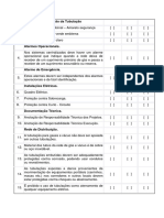 Check List Inspeção Sistema de Gases Medicinais Hospital Pg2