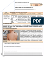 (PDF) 4°sec - UNIDAD 0 - ACTIVIDAD 2 (CyT Explica 2024) - Enfermedades Infecciosas y No Infecciosas