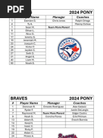 2024 Pony Team Rosters Redacted