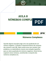 Aula 8 - Números Complexos