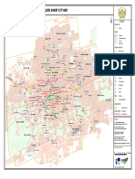 Outline Map of The City of Mazar-i-Sharif