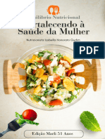 Ebook Fortalecendo A Saude Da Mulher - Edição Marli 51 Anos