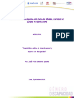 Manual - Feminicidios, Delitos de Violación Sexual