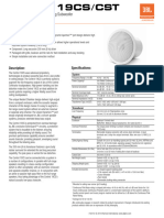 Control 19CS and 19CST Spec Sheet Review