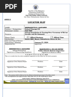 Locator Slip