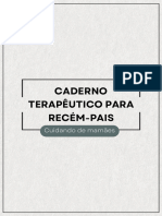 Caderno Terapêutico para Recém-Pais