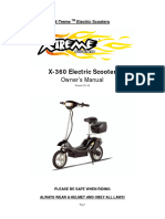 Xtremex 360 Ownersmanual