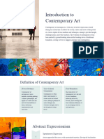 Introduction To Contemporary Art