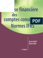 Analyse Financière Des Comptes Consolidés Normes IFRS