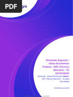 Curso 292538 Simulado Especial Caixa Economica Federal Cef Tecnico Bancario Ti 23 03 2024 23c0 Completo - 2