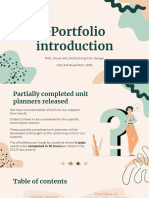 EPortfolio Introduction 3rd November 2023 1