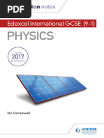 My Revision Notes Edexcel International GCSE 9 1 Physics Ian Horsewell