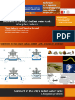 Sediments in Ship's Ballast Tank