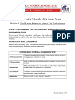 Module 4. The Human Person As Part of The Environment 1 Edited