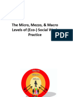 4 Micro Mezzo Macro Social Work