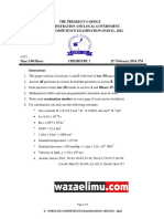 Chemistry 1, Fosce 2024 2